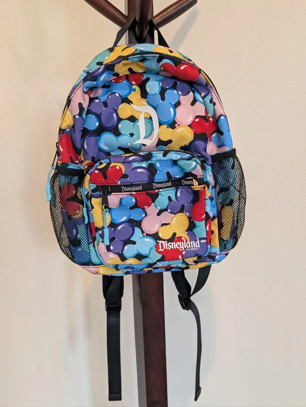 Disney Midsize Backpack - Multicolor Mickey Balloons